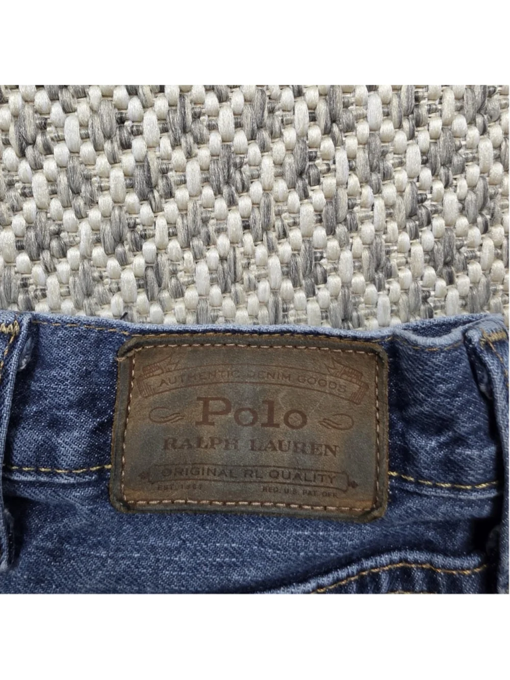 Polo Ralph Lauren Varick Slim Straight Jeans Men’s Size 40x32 Blue Denim Pants